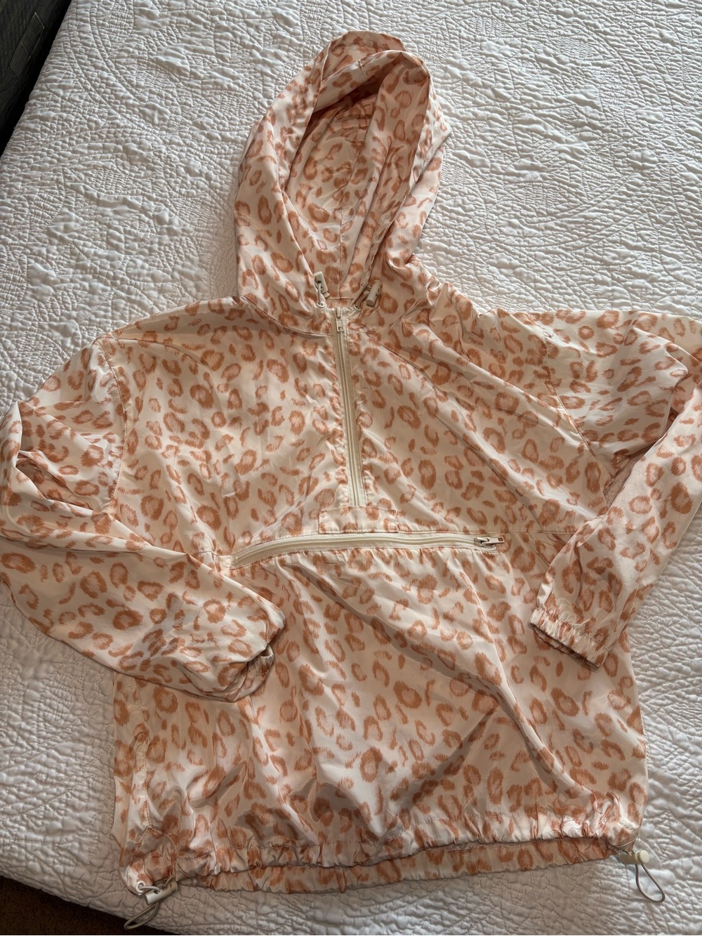 Thread&Supply Leopard Print Windbreaker
